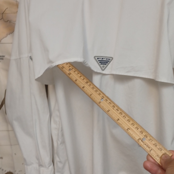 Columbia Men's White Shirt Size XL - Picture 7 of 14